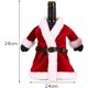 thumbnail image 2 of Regalo Navidad Botella de Vino Bolsas Tapa de Vino de Navidad Papel de Regalo Decoraciones para Fiestas de Navidad Decoración para Botellas de Vino, 2 of 5