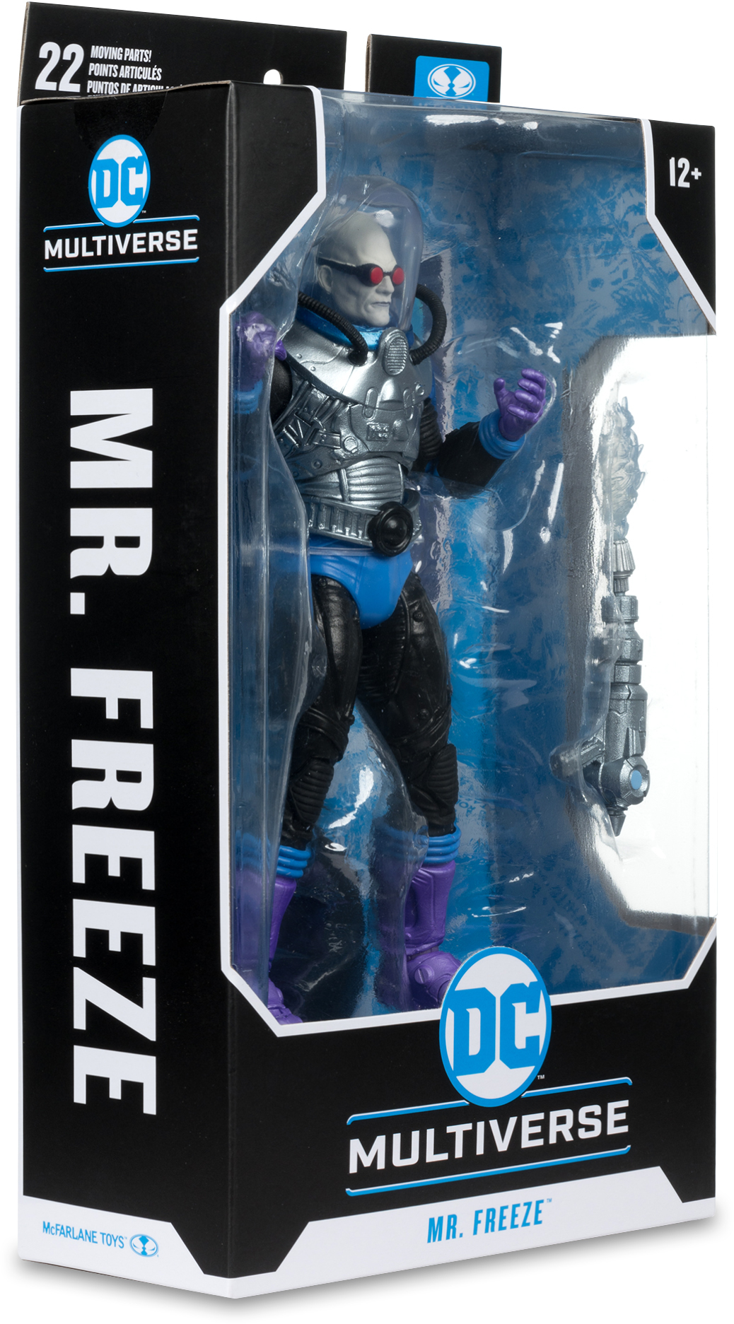 McFarlane Toys DC Multiverse Batman 7 Pollici Figura Con Mr. Freeze Build-A-Part, Effetti Ghiacciati E Base Display
