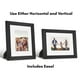 thumbnail image 4 of Marco para fotos Americanflat Hudson Collection, 8 x 10 pulgadas, negro, 4 of 8