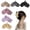 6PC+Neutral, variant on 6PCS Hawaiian Plumeria Flower Hair Clips - Large Non-Slip Matte Claw Clips for Women, Strong Hold Beach Hair Accessories
