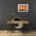 thumbnail image 3 of OBrien, Jay 18x13 White Modern Wood Framed Museum Art Print Titled - NY, Adirondack Mountains Sunset over mountains, 3 of 4