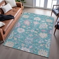 thumbnail image 3 of Dalyn Rugs Premium Machine Washable Mayfield AMF1154 Teal 9' x 12' Rug, 3 of 7