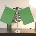 thumbnail image 3 of WASHWEPE Mât de Drapeau Intérieur Mât de Drapeau en Métal avec Base à Double Couche Lot de 1 pour Utilisateurs Professionnels Réunions de Bureau, 3 of 8