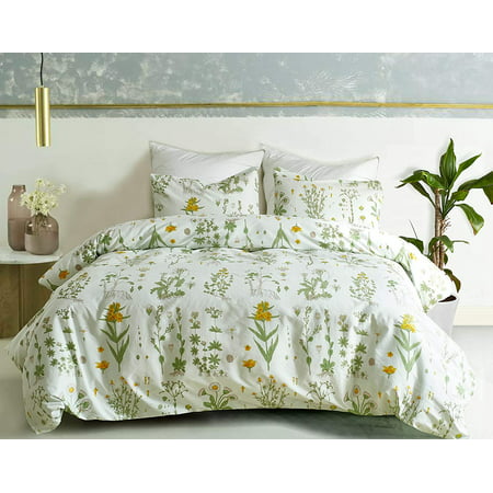 Botanical Bedding Set Covers, Lightweight Duvet Cover Uk