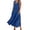 Navy, variant on Wdgfv Women's Casual Summer Maxi Dress Solid Color V Neck Sleeveless Loose Fit Design With Pockets For Everyday Stylish Comfort Navy S