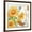 Brown Frame, variant on Art.com Carte Postale Sunflowers II Art Print by Julie Paton, 24" x 24"