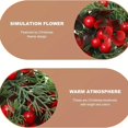thumbnail image 6 of Multipurpose Leaves Wreath with Stylisn Berries for Any Festival Wedding Supplies and Home Decoration Daily Use, 6 of 10