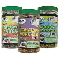 Exotic Nutrition Dried Insect 3 Pack
