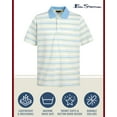 thumbnail image 3 of Ben Sherman Boys' Polo Shirt - Classic Fit Short Sleeve Pique Polo - Comfort Stretch Golf Shirt (8-18), 3 of 7