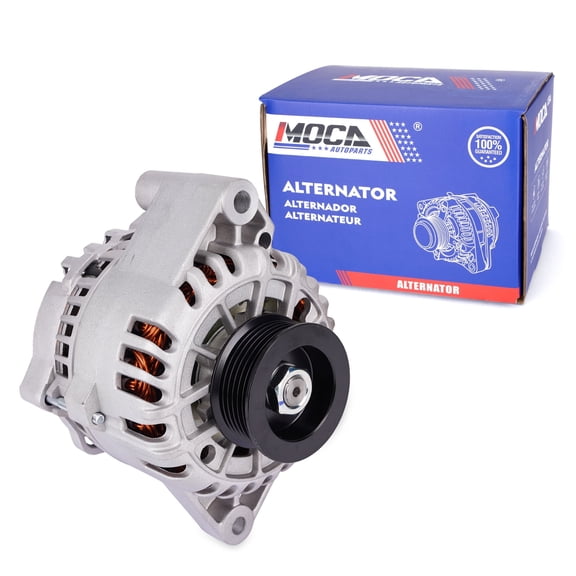 MOCA AUTOPARTS New Alternator Fit for 2001-2004 Ford Mustang 3.8L & 2004 Ford Mustang 3.9L