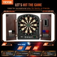 thumbnail image 2 of VEVOR Dartboard and Cabinet Set Complete with All Accessories Easy Assembly, 2 of 9