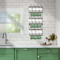 thumbnail image 3 of Sorbus Mug Rack for Wall - Small Rustic Coffee Mug Holder Wall Mount with 21 Hooks, Coffee Cup Display Rack, 6-Tier Metal Mug Organizer for Home, Kitchen & Bar, Coffee Station, Dining Room, 3 of 7