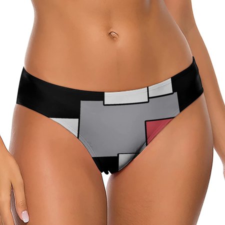 

White Grey Black and Red Irregular Women s Thongs Sexy T Back G-Strings Panties Underwear Panty