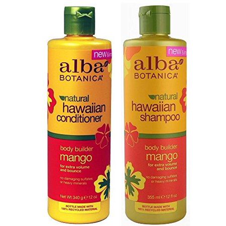 Alba Botanica Natural Hawaiian Shampoo And Conditioner Mango