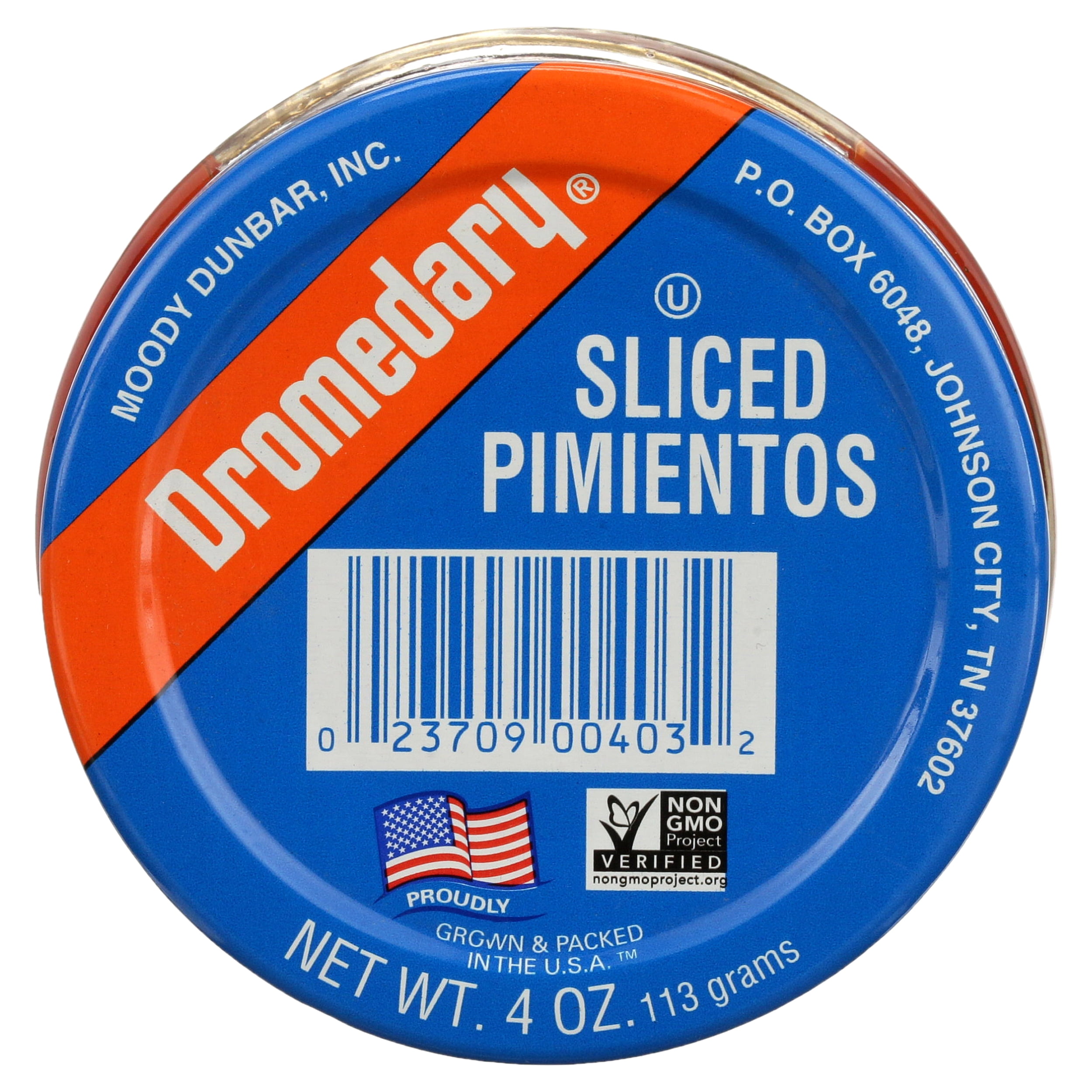 Dromedary Sliced Pimientos, 4 oz