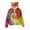 Red, variant on lnmuld Hoodies for Girls Solid Color Autumn and Winter Boy Tie Dye 3D Printed Cat Ears Zipper Hoodie for with Cat Ears Pullover for Girl and Boy Size:6-7 Years