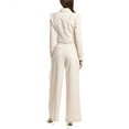 thumbnail image 2 of BGL womens  2pc Jacket & Pant Set, 8, Beige, 2 of 3