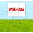 thumbnail image 1 of Warehouse (18" x 24") Yard Sign, Includes Metal Step Stake, 1 of 6