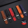 thumbnail image 5 of Correa de reloj de caucho fluorado de liberación rápida para hombre Tissot Starfish T120.417 Sagitar T125 Correa negra Samurai Correa Armani 20 mm 22 mm, 5 of 5