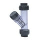 thumbnail image 1 of Filtro en Y transparente de PVC Adaptador de agua potable Filtro en Y de sedimentos de PVC transparente para conferir suministro portátil 20 mm DN15 Colco Y Filtros Colador, 1 of 8