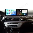 thumbnail image 1 of ZWNAV Dual 9.1 inch Screen Car Radio For BMW 7 Series 2016-2018 Android 15 Multimedia Player GPS Navigation Auto DSP Stereo Host, 1 of 13