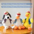 thumbnail image 2 of Labymos Pato de peluche parlante, juguete para, 2 of 8