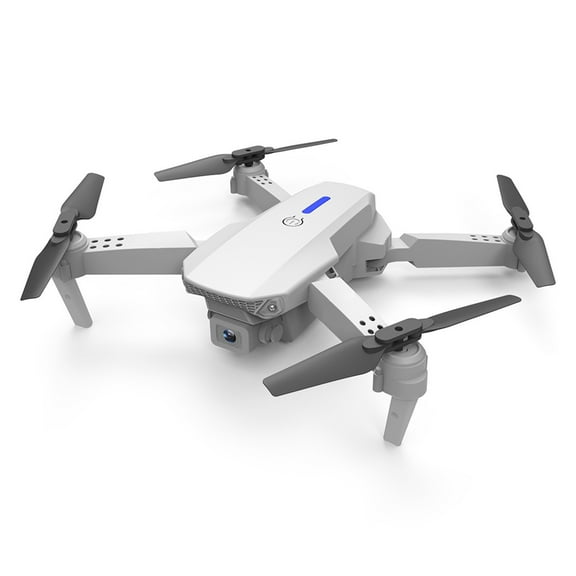E88 Foldable Quadcopter With Dual Cameras Altitude Hold Follow Me Mode Carrying Case Gift Box Wifi Fpv Drone For Beginners Gray Grey