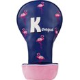 thumbnail image 3 of czcpp-Flamingo Golf Club Head Covers for Woods and Drivers, Golf Headcovers Set, Sapphire Blue, 3 of 4