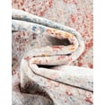 thumbnail image 4 of Unique Loom Noble Collection Area Rug - Henry (3' 10" Round Red/Blue), 4 of 7