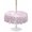 Pink Coral, variant on Outdoor Tablecloth with Umbrella Hole for Patio/Picnic/Party/Camping, Red Coral Waterproof Table Cloth Round Cover Washable, Coastal Summer Ocean Nautical Sea (Dia 60")