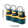 thumbnail image 2 of TIMIFIS Kitchen Gadgets Measuring Pepper Shakers Quantitative Each Press 0.5g Ration Spice Dispenser Air-Tight Clear Seasoning Bottle, 2 of 2