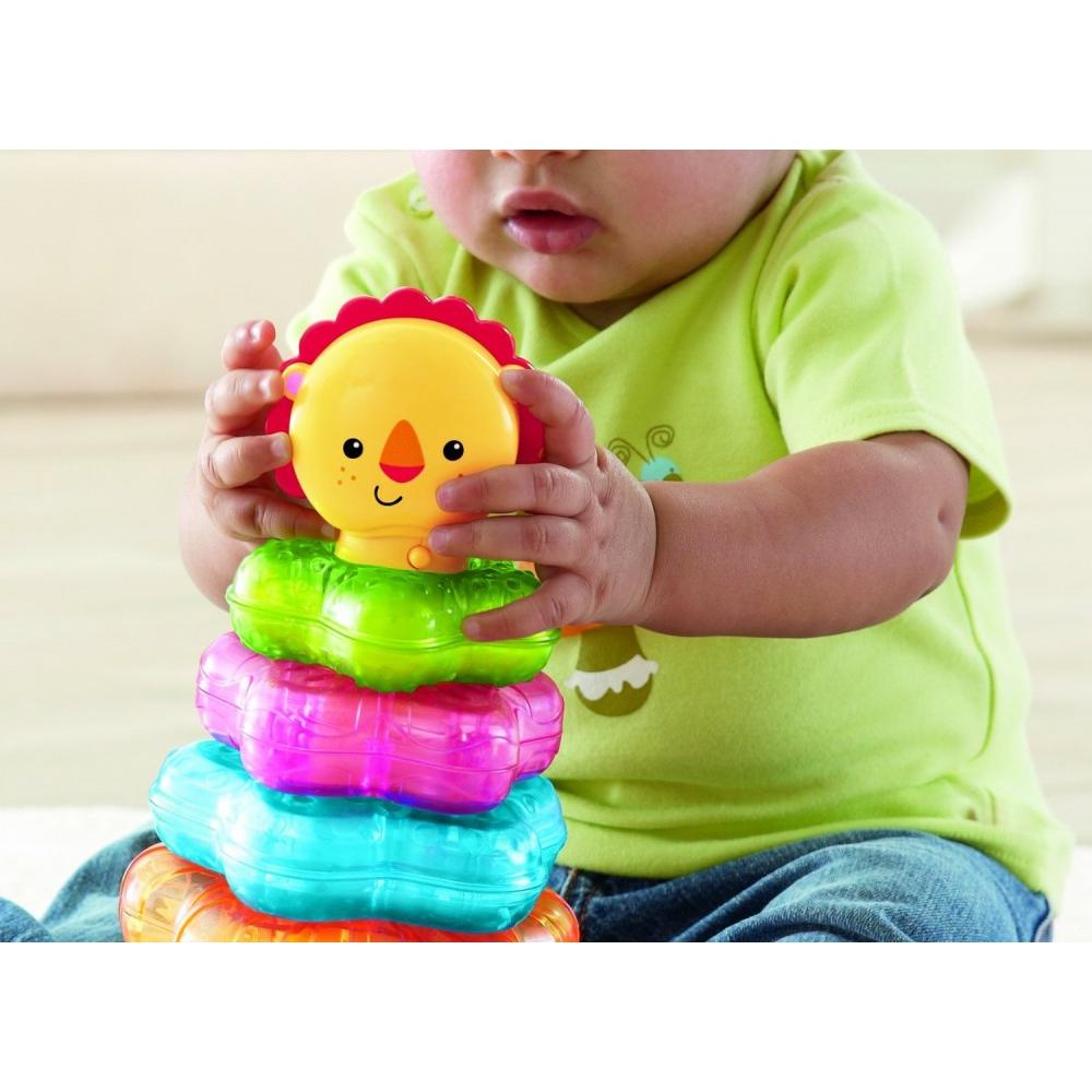 Fisher-Price Light-Up Lion Stacker - image 5 of 13