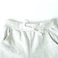 thumbnail image 5 of HILEELANG Baby Boys Cotton Jogger Sweatpants 3 Pack, Black LightGrey Dark gray Soft Elastic Waist Playwear Sport Pants with Pockets, Sizes 18M, 5 of 7