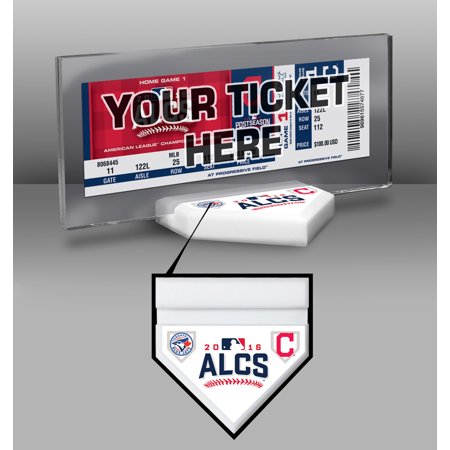 2016 ALCS Ticket Display Stand - Blue Jays vs Indians