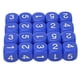 thumbnail image 2 of Dados De Plástico De 6 Lados, Color Brillante Resistente A La Corrosión 20 Piezas Número De Dados Esquina Redonda Mano De Obra Fina Para Juegos De Mesa ANGGREK Otros, 2 of 8