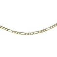 thumbnail image 2 of Brilliance Fine Jewelry 10K Yellow Gold Figaro Chain Necklace, 20", 2 of 2