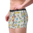 thumbnail image 2 of Pofeuu Skateboard Print Men’s Boxer Briefs, Moisture-Wicking Underwear, Regular,Trunk-Large, 2 of 5