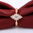 thumbnail image 2 of solitaire jewels 1.5CT Marquise Moissanite Art Deco Engagement Ring For Women, 18K Rose Gold, 2 of 5