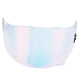 thumbnail image 4 of Visera para casco de motocicleta, lente facial ajustable a prueba de rayos UV para casco de motocicleta FF358 FF396, azul transparente, 4 of 14