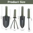 thumbnail image 5 of Hand Rake And Trowel Set, Gardening Tool Set With Durable And Wear-resistant Material, Rust-proof Coating Ensures Long-lasting Performance (4 Pieces), 5 of 5