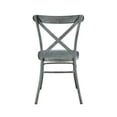 thumbnail image 4 of Better Homes and Gardens Collin Distressed Dining Chair, Set of 2, Silver Finish, 4 of 11