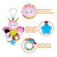 thumbnail image 2 of Juguete Peluche Sonaja Mordedera Texturas Estimulación Bebé Xtellar multicolor, 2 of 3