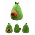 thumbnail image 3 of Peluche Capibara Y Aguacate 45cm Juguete Niños Regalo Mujer Xtellar verde, 3 of 4