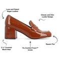 thumbnail image 2 of Journee Collection Womens Liyla Tru Comfort Foam Low Heel Square Toe Pumps, 2 of 6