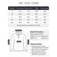 thumbnail image 3 of JWD Mens Long Sleeve Polo Shirt Classic Collared Button Pullover Casual Regular Fit Soft Lightweight Knit Top Blue L, 3 of 9
