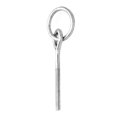 thumbnail image 2 of armella/tirafondo con anillo de enganche de 6 pulgadas plata, 2 of 4