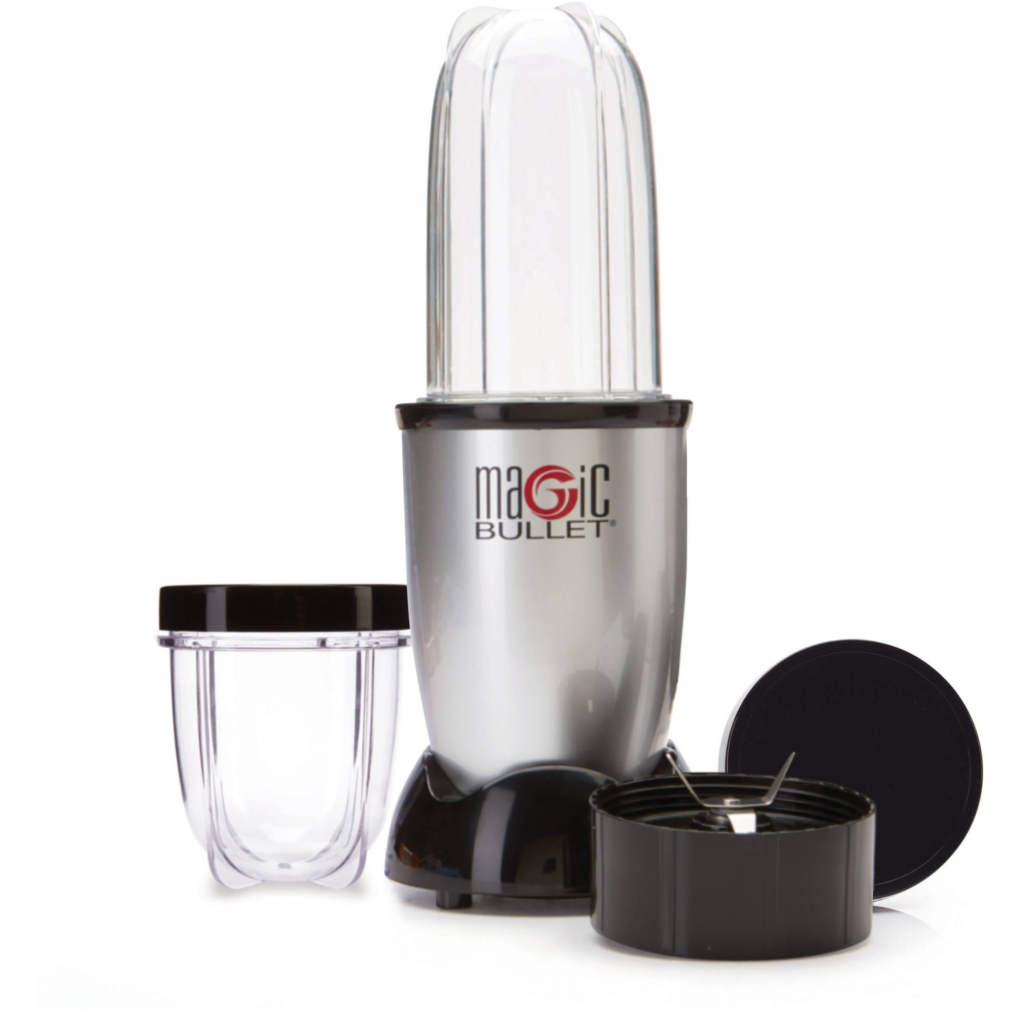 Magic Bullet Mini Personal Blender, 7 Piece Set, 14 oz. Black