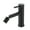Black, variant on Cerypsa Brushed Nickle Bathroom Faucet 2 Modes with 360° Rotating Sprayer Aerator