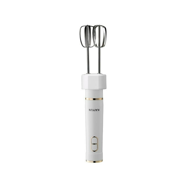 Matsuzay Batidor de huevos eléctrico con enchufe CN, batidor de leche de mano, batidor de mantequilla, huevos, herramienta para revolver, batidora de Electrodomésticos Blanco Matsuzay HA082166-01B