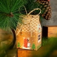 thumbnail image 4 of Injueey 24 unids/set bolsa de papel de Navidad postre caramelo almacenamiento de galletas portátil fiesta bolsillo paquete accesorio para el hogar Kits de decoración para fiestas Tipo 2 Injueey HA069986-02B, 4 of 6